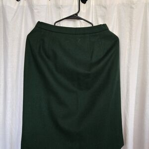 Worthington Dark Green Pencil Skirt